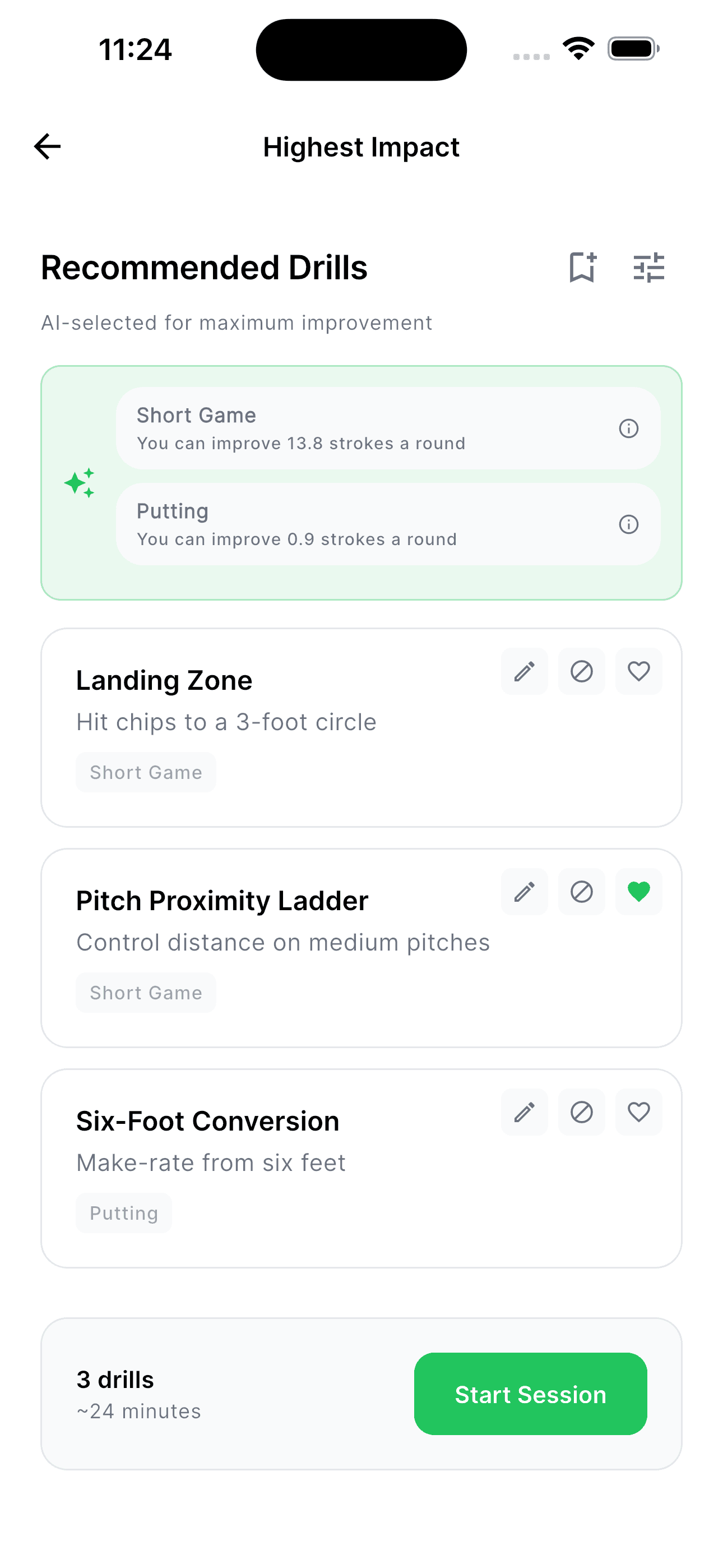 Zent session complete screen